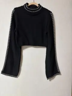 ☆ZARA ☆クロップドニット　M
