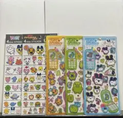 【正規品】平成はっぴーフォン　4サイズステッカー　たまごっちセット