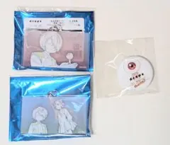 ゲゲゲの謎 ゲ謎 追憶展 アクリルキーホルダー 特典 缶バッジ 鬼太郎 ねこ娘