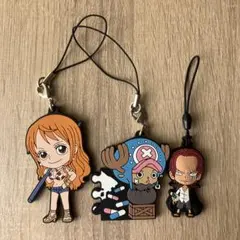 ワンピース　ラバーストラップ 3個セット