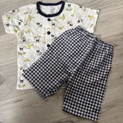 犬とバナナ柄パジャマセット 110cm