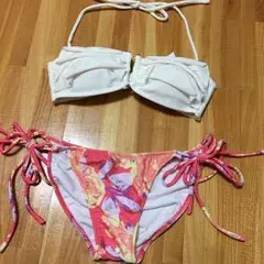 水着 ビキニ フラワーセパレートバンドゥ