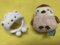 2点セット‼️✳️すみっコぐらし　すずめ　ぬいぐるみ&くまの着ぐるみ‼️✳️スズメ