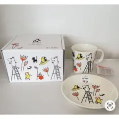 新品。ムーミン　アラビアマグカップ　プレート ムーミンバレーパークで購入品