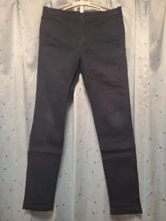 UNIQLO ユニクロ ウエスト79cm スリムフィットチノ BLACK
