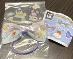 はま寿司 サンリオ クロミアクリルスタンド リトルツインスターズ ヘアゴム