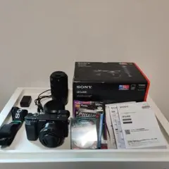 美品SONY α6400 ダブルズームレンズキット ミラーレス一眼カメラ 箱付 レンタル] SONY α6400 ダブルズームレンズキット｜ ミラーレス一眼カメラ