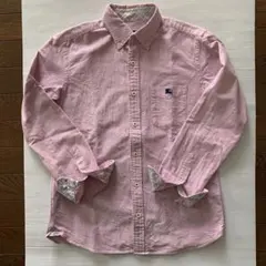 BURBERRY BLACK LABEL ピンク 長袖シャツ