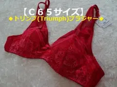 Z167-3★【匿名配送】トリンプ♪ブラジャー(レッド系)C65