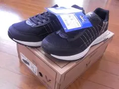26.5㎝ 日進ゴム スニーカーハイパーV HyperV #005 ブラックのサムネイル