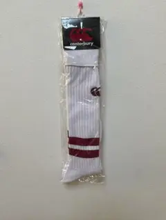【canterbury】《25~27cm》ホワイト/ワインレッド