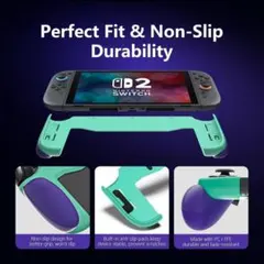 NintendoSwitch 2 エルゴノミック シリコングリップ 3サイズ付属