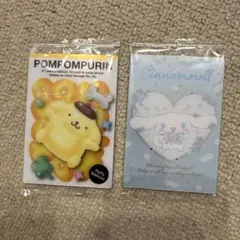 サンリオキャラクターズ 11ポムポムプリン シナモロール 2枚セット