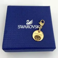 箱付 SWAROVSKI スワロフスキー スーパースター 星チャーム 金色のサムネイル