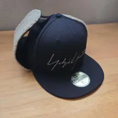 Yohji Yamamoto 59FIFTY キャップ ネイビー NEWERA