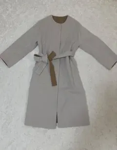 FRAYI.D ノーカラーコート　リバーコート　リバーシブル