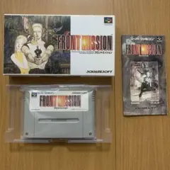 フロントミッション　スクウェア　箱説明書付属　スーパーファミコン