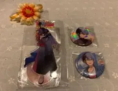 青柳冬弥　セカライ　アクスタ　缶バッジ