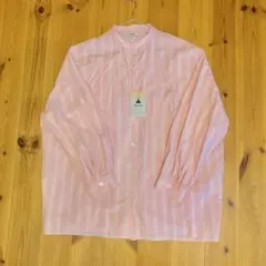 ニコアンド　バックフリルBIGチュニック シャツ　美品 タグあり