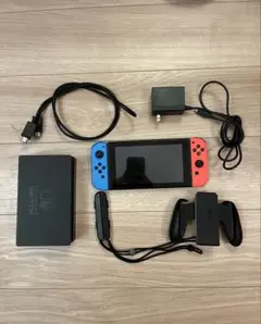 Nintendo Switch 本体 青/赤 Joy-Con 付属品付き