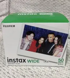 FUJIFILM instax WIDE インスタントフィルム 50枚　チェキ