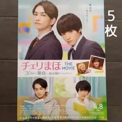 映画　チェリまほ THE MOVIE　チラシ　フライヤー　５枚
