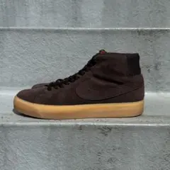NIKE SB Blazer Mid ダークブラウン スニーカー