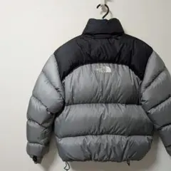 【人気/稀少】ノースフェイス ヌプシ センターロゴ Мサイズ 700FP