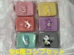 新品未使用 全6種コンプセット ケアベア™️ シリコンポーチ TAITO限定②