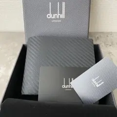 新品 dunhill ダンヒル 二つ折財布 メンズ シャーシ Chassis 黒のサムネイル
