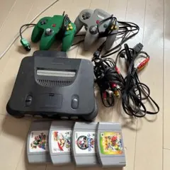 NINTENDO64 本体 コントローラー ゲームセット
