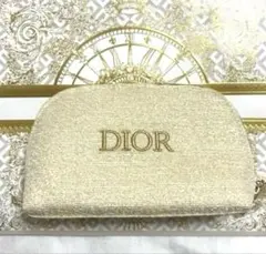 【新品未使用】DIOR ディオール クリスマスコフレ2024年　ゴールドポーチ
