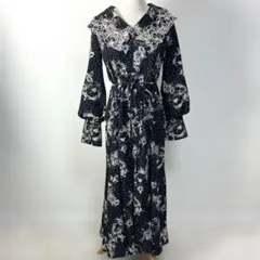 SNIDEL ビッグエンブロイダリーカラープリントワンピース サイズ1（M）