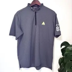 【美品】le coq sportif GOLF ハーフジップ シャツ