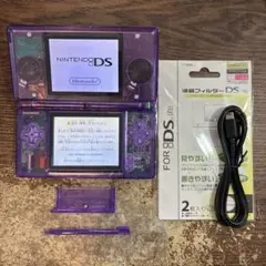 ☆充電器付き☆ニンテンドーDS Lite クリアパープル