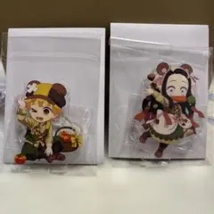 鬼滅の刃　秋まつり　アクリルスタンド セット　善逸　ねずこ