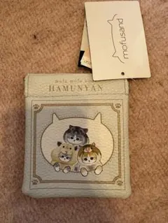 mofusand バネポーチ　ハムにゃん　しまむら　モフサンド　猫のサムネイル