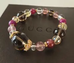 天然石/パワーストーンブレスレット/スモーキークォーツ他