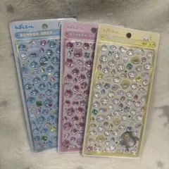 【正規品】ボンボンドロップシール mini しずくちゃん3枚セット