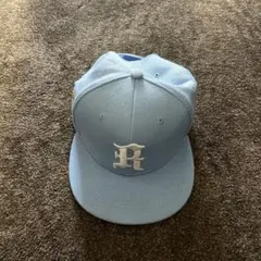 水色 R刺繍 Golden Age キャップ