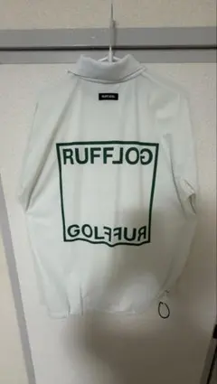 RUFFLOG ゴルフ ポロシャツ ホワイト L