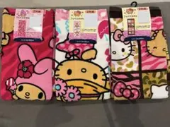 しまむら　サンリオ フェイスタオル 各一枚ずつのサムネイル