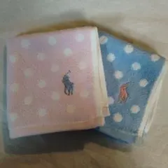 ラルフローレン タオルハンカチ 2枚セット