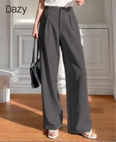 SHEIN Dazy グレー スラックスパンツS 41279205