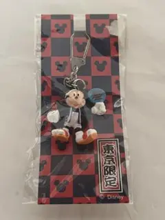 東京限定 ミッキー キーホルダー ディズニー お祭り