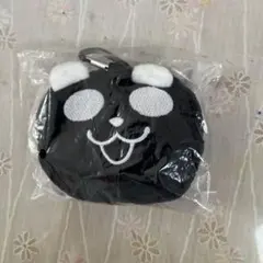 イオン、黒パンダケース付き エコバッグ