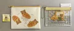 リラックマ リラックマベーカリー コインパース ミニメッシュポーチ2点