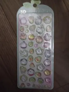 inamazy 3Dフルーツダイアリー シール ボンボンドロップシール