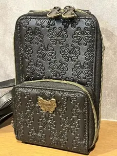 未使用　ANNA SUI mini じゃばら式スマホショルダーのサムネイル