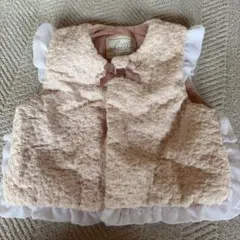 アプレレクール ベビーベスト 60-70cm ピンク